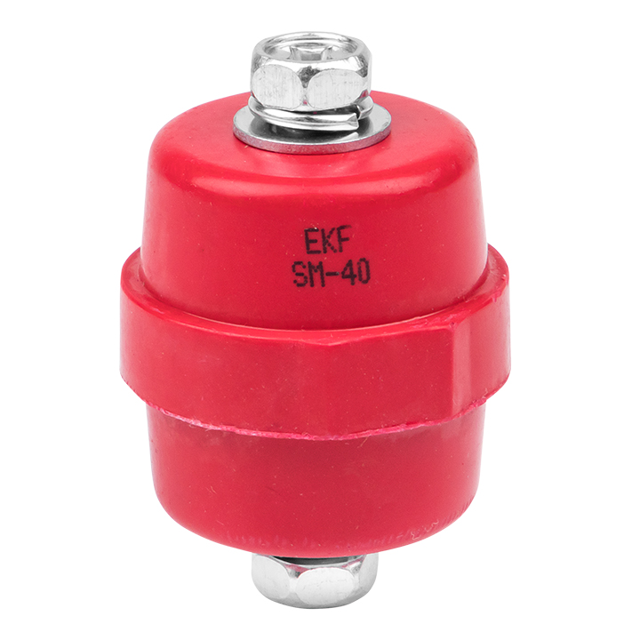 На фото: изолятор sm-40 475а 12кв ekf ЭКФ (ЕКФ)