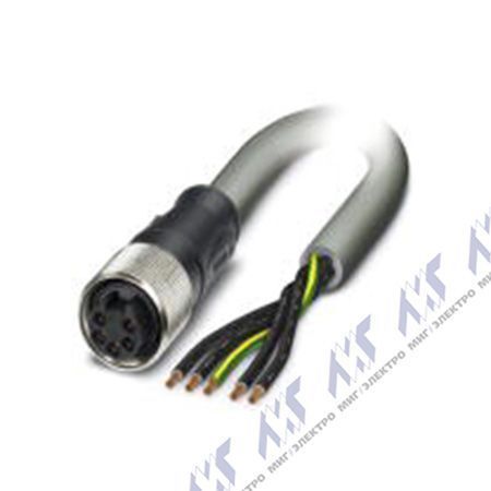 кабели с установленными разъемами sac-5p- 5,0-431/minfs pwr