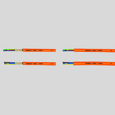 На фото: контрольный кабель с медными жилами h07 bq-f (ngmh11yo) 3g1,5 кв.мм HELUKABEL (Хелукабель)