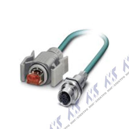кабели с установленными разъемами vs-m12fsbp-ip67-93e-li/2,0
