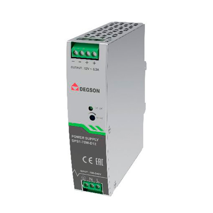 фото Промышленные блоки питания, артикул DPS1-75W-D24-02Z(H), DEGSON (Дегсон) 