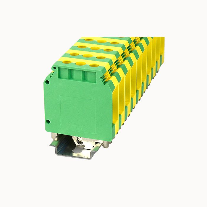 На фото: Клеммы заземления pc35-pe-01p-1y-00a(h) DEGSON (Дегсон) 