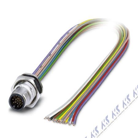 встраиваемые разъемы sacc-dsi-m12ms-17con-m16/0,5