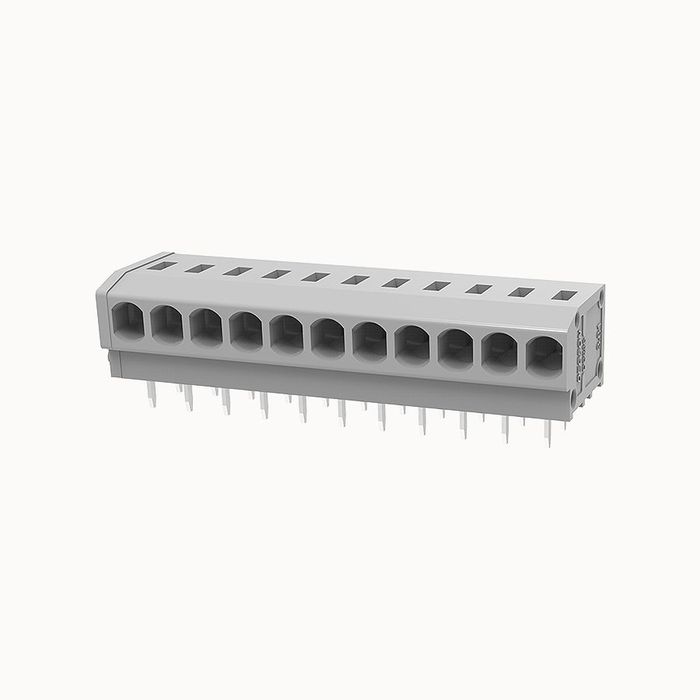 На фото клеммник нажимной на плату DG235W-3.81-11P-11-00Z(H) DEGSON (Дегсон) 
