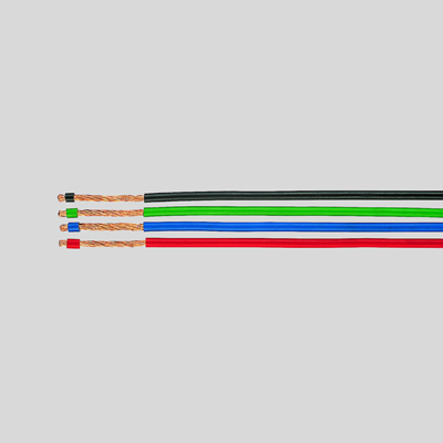 На фото: монтажный провод lify single core lify gruen 0,10 кв.мм HELUKABEL (Хелукабель)