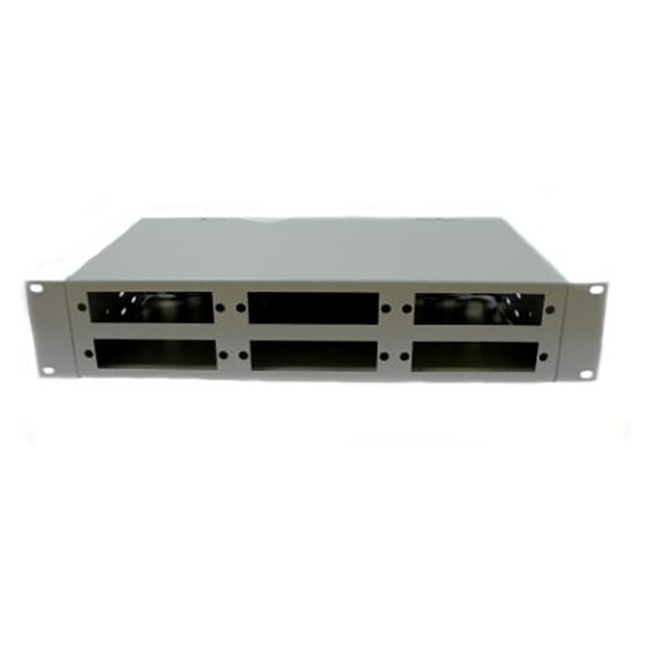 На фото: кросс оптический стоечный 2u-48(планка sc-6шт.) серия ekf proxima ЭКФ (ЕКФ)
