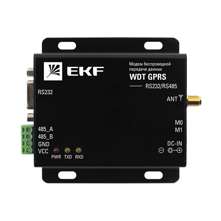 На фото: модем беспроводной передачи данных wdt gprs ekf proxima ЭКФ (ЕКФ)