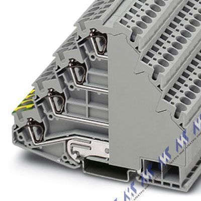пружинный зажим st 4-pe/3l