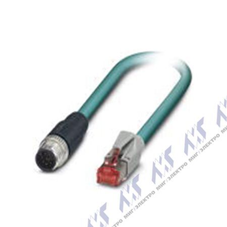 кабели с установленными разъемами vs-m12ms-ip20-94b-li/3,0