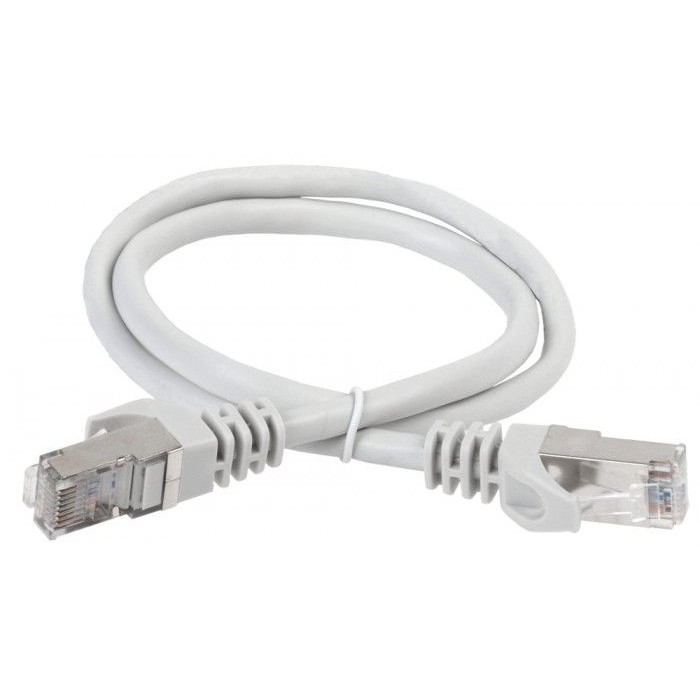 На фото: патч-корд pc01-c5efl-7m IEK (ИЭК)