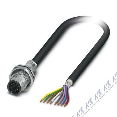 встраиваемые разъемы saccbp-ms-8con-m16/2,0-pur sco