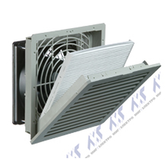 На фото: вентиляторы pf 32.000 12в ip54 uv emc PFANNENBERG (Пфанненберг) с воздушным фильтром PFA