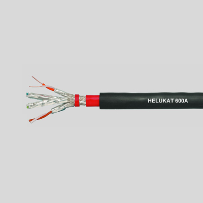 На фото: LAN кабель сетевой helukat 600a s-stp HELUKABEL 