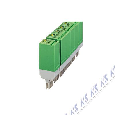 На фото: одиночное реле st-rel4-kg120/21-21 Phoenix Contact (миниатюрное силовое) 