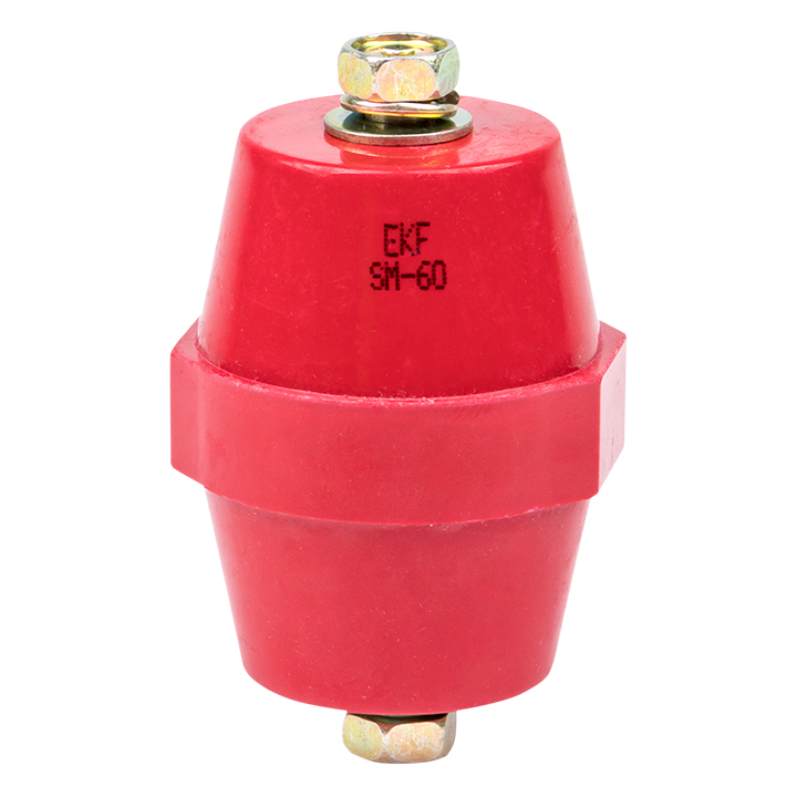 На фото: изолятор sm-60 900а 20кв ekf ЭКФ (ЕКФ)