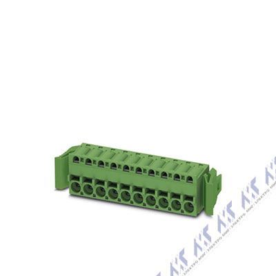 На фото: штекерные разъемы для печатных плат fkcs 2,5/ 8-st-5,08-rf Phoenix Contact