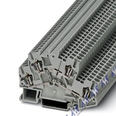 клеммы многоуровневые фото пружинный зажим sttbs 2,5 bu