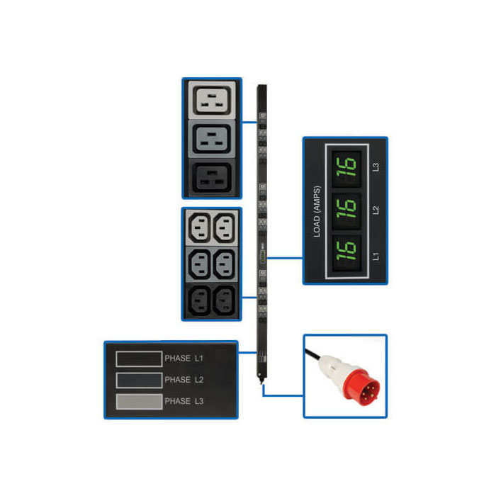 На фото: pdu3xmv6g20 TRIPP LITE
