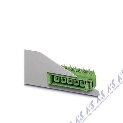 На фото: штекерные разъемы для печатных плат dfk-ipc 16/ 5-gu-10,16 Phoenix Contact