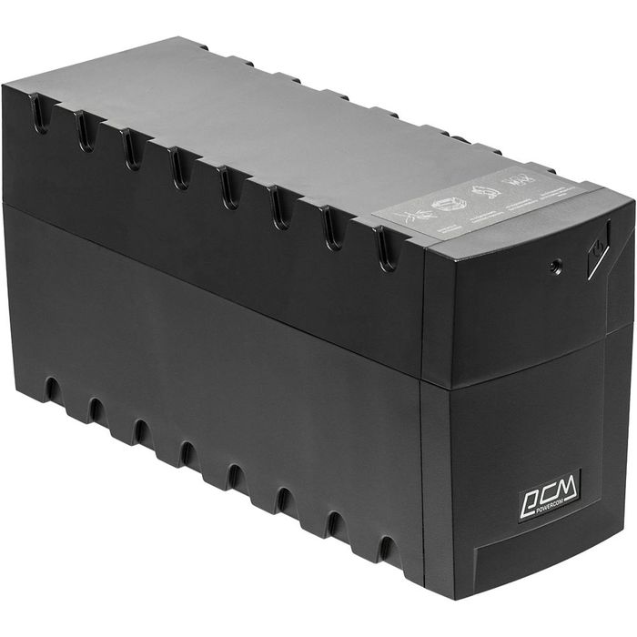 На фото: ИБП источник бесперебойного питания rpt-600a POWERCOM дома/офиса/рабочих станций (линейно-интерактивный ИБП) 