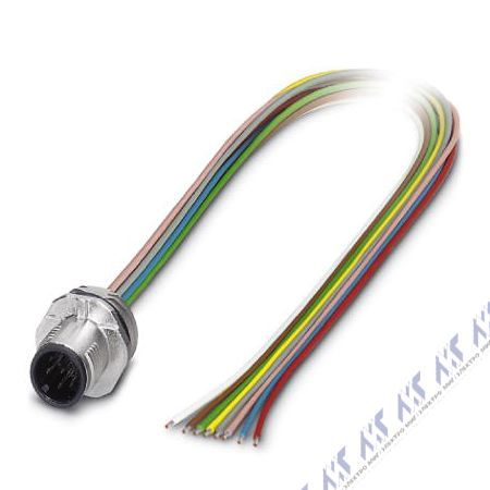 встраиваемые разъемы sacc-e-ms-8con-m16/0,5 sco
