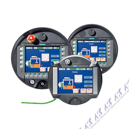 На фото: HMI панели оператора 6av66450cb010ax0 SIEMENS (СИМЕНС)