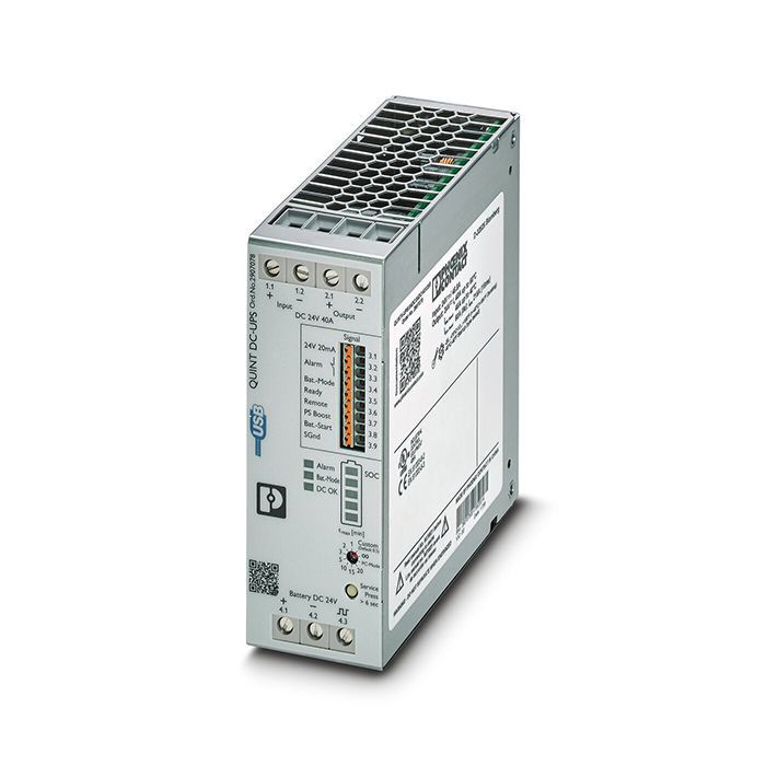 ибп с технологией iq quint4-ups/24dc/24dc/40/usb
