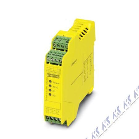 На фото: реле безопасности psr-spp-230uc/esam4/3x1/1x2/b Phoenix Contact