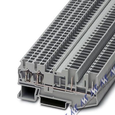 пружинный зажим st 2,5-quattro/2p bu