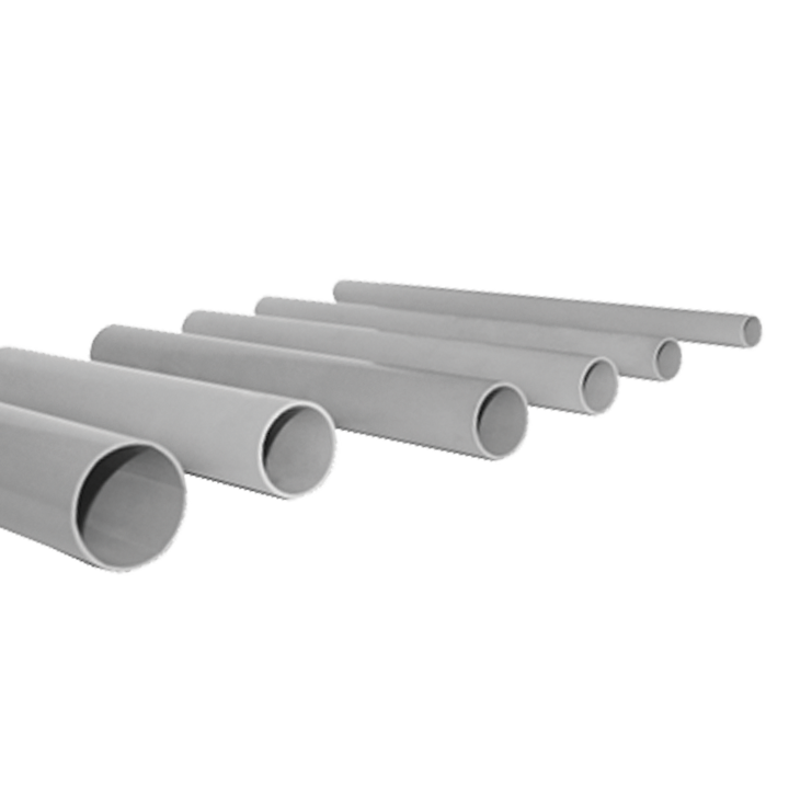 На фото: труба гладкая пвх жест. d16 мм (3 м) (156 м/уп) серая ekf-plast ЭКФ (ЕКФ)