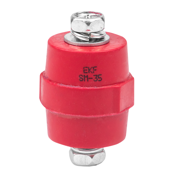 На фото: изолятор sm-35 380а 10кв ekf ЭКФ (ЕКФ)