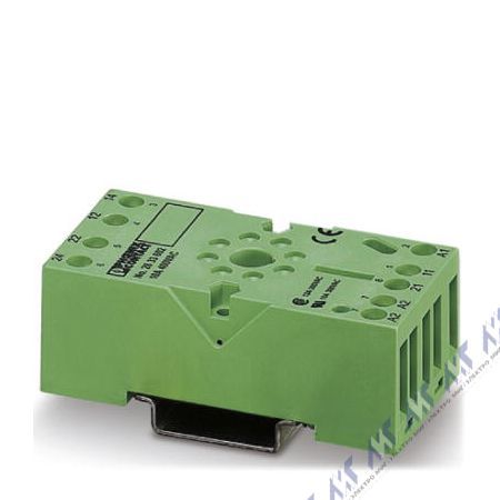 На фото: установочные блоки pr3-bsc1/2x21 Phoenix Contact