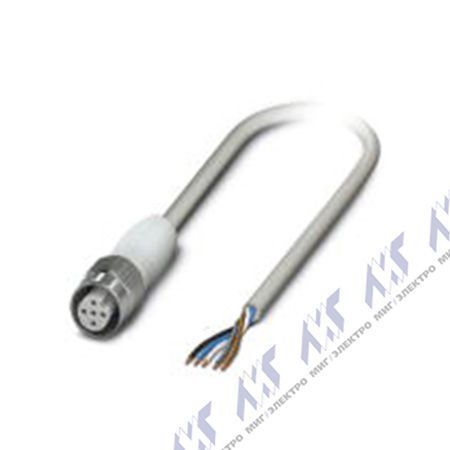 кабели с установленными разъемами sac-5p-10,0-600/m12fs hd