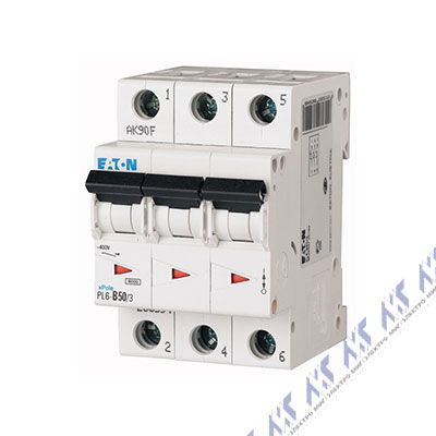 автоматические выключатели pl6 (6 ка) pl6-c50/3