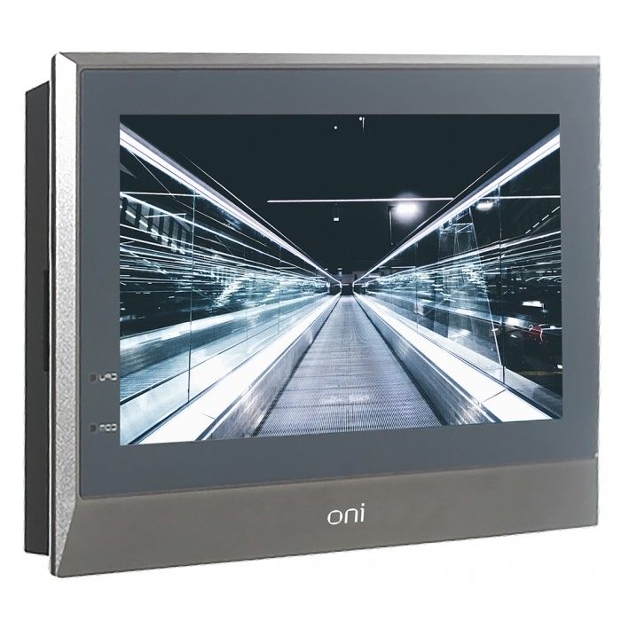 На фото: сенсорная панель оператора HMI etg-a8ts-hsse-p-070 ONI 
