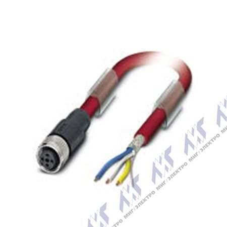 кабели с установленными разъемами sac-4p-15,0-990/m12fs