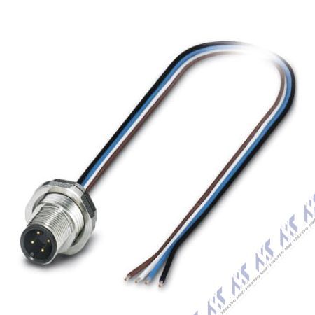 встраиваемые разъемы sacc-dsi-m12ms-4con-pg9/0,5 va