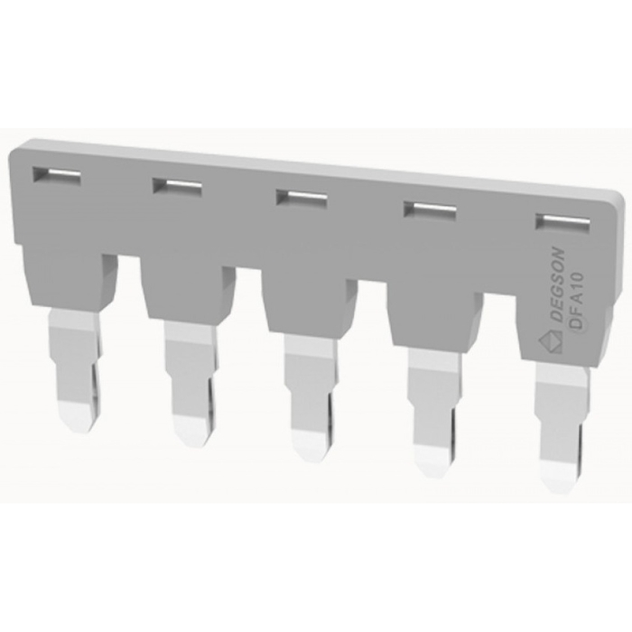 На фото: перемычки для клемм dfa10-05p-11-00z(h) DEGSON (Дегсон) 