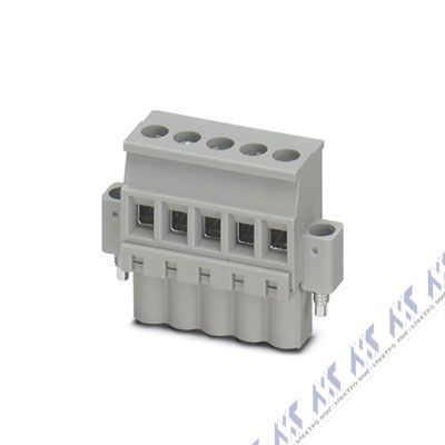 На фото: штекерные разъемы для печатных плат bcvp-500wf- 2 gy Phoenix Contact