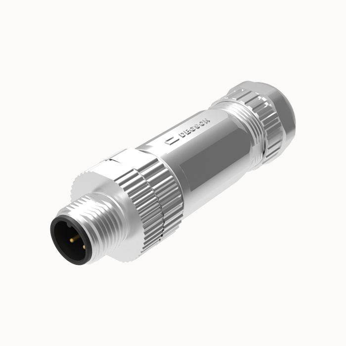 На фото: разъем pcsh-m12a-03p-mm-sl7002-00z(h) DEGSON (Дегсон) 