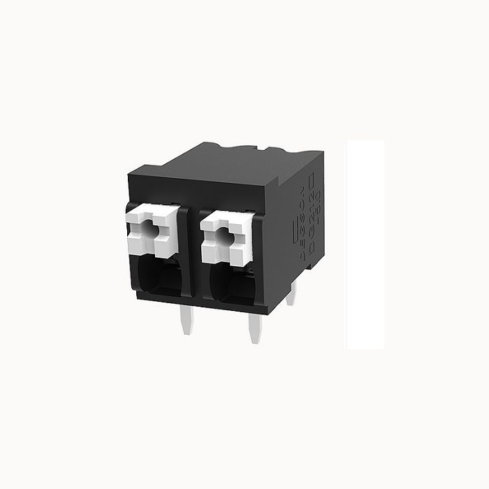 На фото клеммник нажимной на плату DG212R-THR-3.5-04P-13-50R(H) DEGSON (Дегсон) 