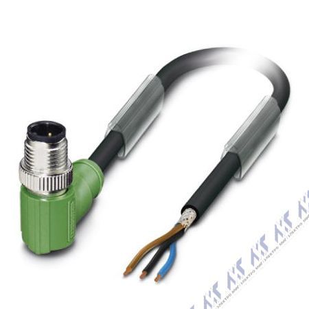 кабели с установленными разъемами sac-3p-m12mr/ 3,0-pur sh