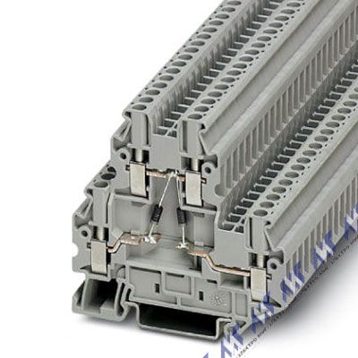 клеммы конструктивных элементов винтовой зажим uttb 2,5-2dio/o-ul/o-ur