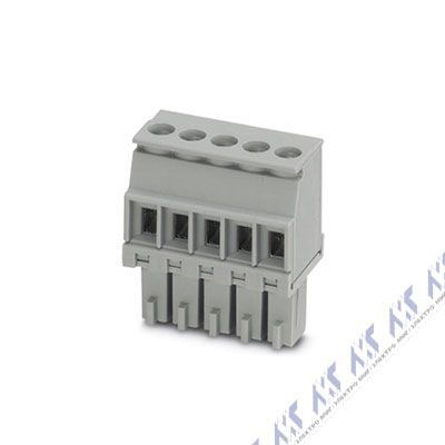 На фото: штекерные разъемы для печатных плат bcvp-350r- 4 gy Phoenix Contact