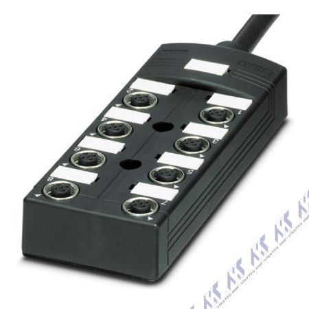 распределительные коробки с гнездами от м5 до м12 sacb-8/16- 5,0pur od
