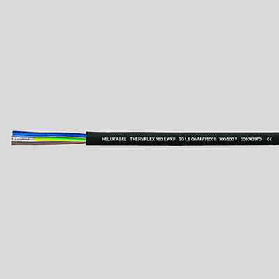 На фото: термостойкий кабель thermflex 180 ewkf thermflex 180 ewkf-c. 4g2,5 кв.мм HELUKABEL (Хелукабель)