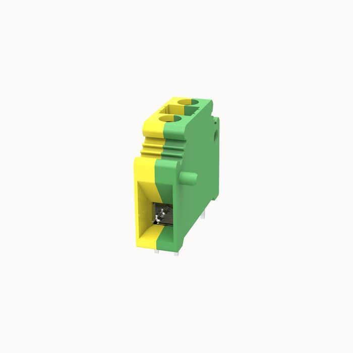 На фото клеммник нажимной на плату PS10-PE-01P-1Y-00Z(H) DEGSON (Дегсон) 