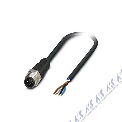 кабели с установленными разъемами sac-4p-m12ms/10,0-511 fb
