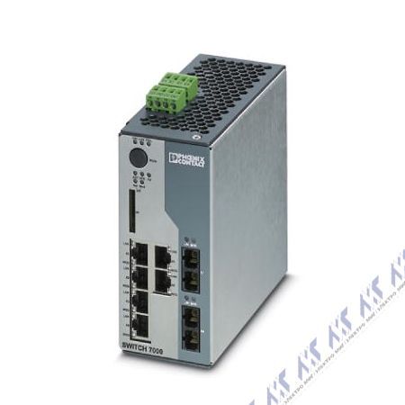 промышленные коммутаторы и модули среды fl switch 7006/2fx-eip