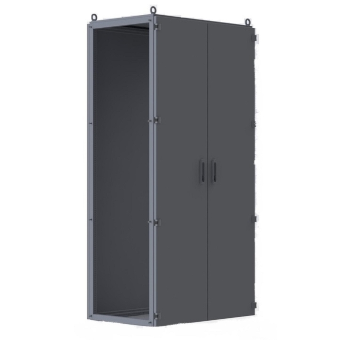 На фото: шкаф напольный металлический корпус fort ip54 (2000x1000x800) ekf proxima ЭКФ (ЕКФ)